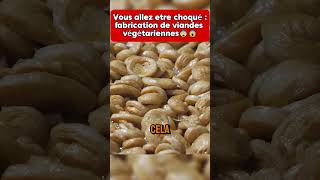 La viande végétarienne à base de gluten 🌱🍔 shorts food meat vegan factory cooking fyp feed [upl. by Tedda688]