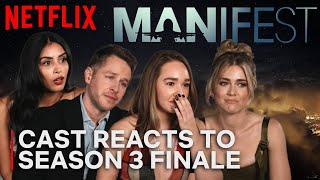 Manifest Cast Reacts to Season 3 Finale Cliffhanger  Netflix [upl. by Amery]