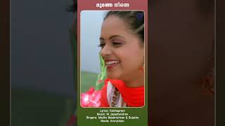 Muthe Ninne  Amrutham jayaram mjayachandran shortsfeed shortsvideo reels malayalamfilmsongs [upl. by Tshombe]