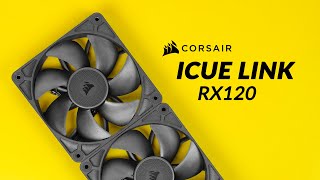 Corsair Does Know How To Make Fans  Corsair iCUE Link RX120 [upl. by Connel638]