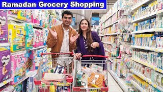 Ramadan Grocery Shopping 2024 l Buhut Zayada Shopping Kar Le l Life With Amna [upl. by Lundell]