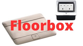 Floorbox Installation  popup floor box EnggTech [upl. by Christina765]