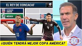 Paco Gabriel CONTUNDENTE ESTADOS UNIDOS es el REY de la CONCACAF MÉXICO es SEGUNDO  SportsCenter [upl. by Corvese635]