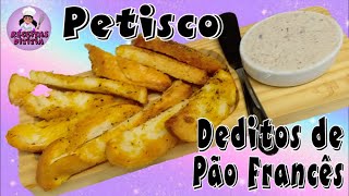 PETISCO DE PÃO AMANHECIDO  Receitas de Quarentena [upl. by Thibault150]