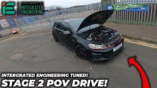 MK7 GTI STAGE 2 POV DRIVE INTERGRATED ENGINEERING TUNE [upl. by Bashuk744]