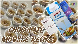 Decadent Chocolate Mousse Recipe  Easy amp Delicious Dessert [upl. by Jorie]