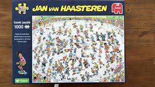 Jan van Haasteren ‘Skateboarden in de bowl’ Skaten 1000 stukjes Skaten Puzzel1000Stukjes [upl. by Alletsyrc243]