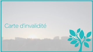 Carte mobilité inclusion  invalidité priorité stationnement [upl. by Reube]