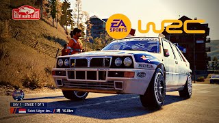 EA WRC MONTE CARLO REGULARITY RALLY PC KEYBOARD GAMEPLAY [upl. by Rowland50]