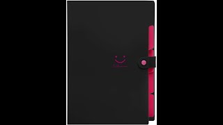 Expandable File Folder 5 Pocket [upl. by Attenod354]