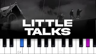 Of Monsters And Men  Little Talks piano tutorial [upl. by Aicerg562]