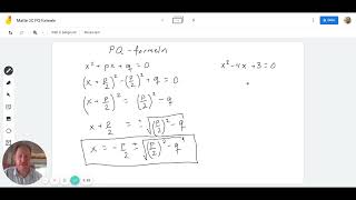 Matte 2C  PQ formeln [upl. by Norrahs111]