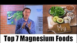 Top 7 Magnesium Rich Foods – Dr Berg [upl. by Berna]