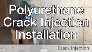 Richtech Crack Injection Installation [upl. by Rexer]