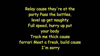 Flo Rida feat RedFoo of LMFAO  Run Lyric [upl. by Akinahs388]