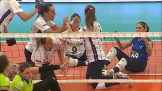 Europei femminili di sitting volley Highlights finale 1°2° posto UcrainaGermania [upl. by Faubion720]