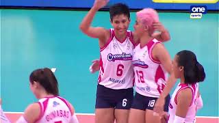 CreamlineF2 Logistics tense set 1  2023 PVL AllFilipino Conference [upl. by Inajar]