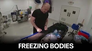 A look inside an Arizona cryogenics facility freezing bodies for the future [upl. by Gayla]