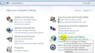 How to change language in Windows 7 [upl. by Milford]