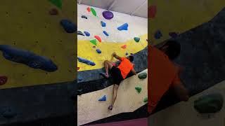 V4V5 Slab Bouldering With Toe Hook bouldering [upl. by Elehcar]