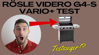 RÖSLE Videro G4S Vario Test amp Erfahrungen  PremiumGasgrilll [upl. by Sgninnej824]