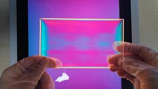 Annealing Stress Measurement in Container glass with a Polariscope [upl. by Tnayrb]