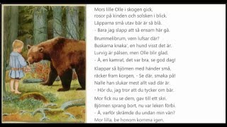 Sång Mors lille Olle björn hund utvandrare invandrare lingon korg [upl. by Yerg542]