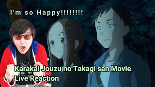 Karakai Jouzu no Takagi san Movie Live Reaction WHAT A SATISFYING MOVIE [upl. by Garges]