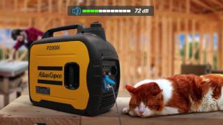 iP Compact Quiet and Portable Generator In any place in any job in silence Atlas Copco [upl. by Audrye]