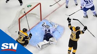 The Last 25 Years Of NHL Playoffs Overtime Goals Boston Bruins [upl. by Newfeld557]