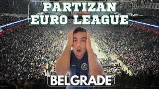 Partizans INSANE Euro League Basketball Atmosphere [upl. by Selwyn141]