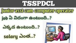 tsspdcl junior assistant cum computer operator job profilesalaryresults [upl. by Nrevel406]