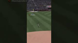 HOMERUN ROBBERY TEOSCAR HERNANDEZ MLB THE SHOW [upl. by Rivers]