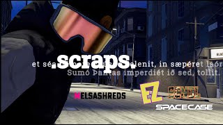 Scraps  Shredders Realistic Edit  melsashreds  snowboardgame  EZ Baked Muffins Crew  4K [upl. by Nyrak625]