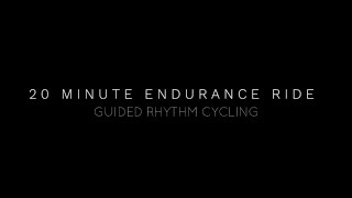 20 Minute Rhythm Cycling Class  Indie Pop Endurance Ride [upl. by Esilehc]