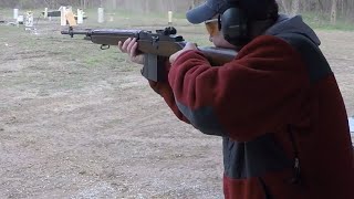 Shooting the M14 Full Auto  20 Rounds 5 Seconds [upl. by Dulciana572]