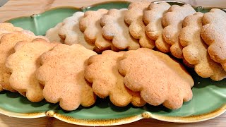 GALLETITAS de HARINA de ARROZ 2 sabores NARANJA Y CANELA [upl. by Elockcin]