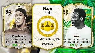 UNLIMITED 87 ICON PLAYER PICKS 😱 FC 24 Ultimate Team [upl. by Layod87]