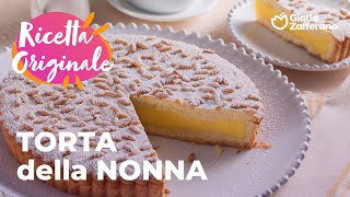 TORTA DELLA NONNA  la RICETTA PERFETTA di GIALLOZAFFERANO💛🥰😋 [upl. by Anelhtac44]