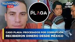 Caso Plaga Dinero para sobornos y liberar reos fue transferido desde México  Televistazo ENVIVO🔴 [upl. by Emogene]