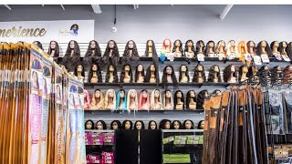 VlogBeauty Supply Store Wigshairweaves and more [upl. by Nie222]