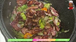 Recette Cotis et Gombo Mbisi Ya Mayi poisson Frais [upl. by Eggleston]