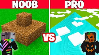 NOOB vs PRO EN GÜVENLİKLİ PİRAMİT YAPI KAPIŞMASI  Minecraft [upl. by Anirod]