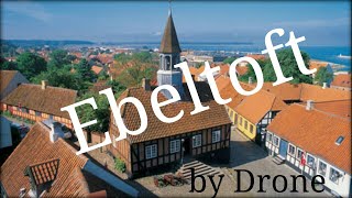 Ebeltoft Djursland Denmark from above by Drone [upl. by Rednasxela]