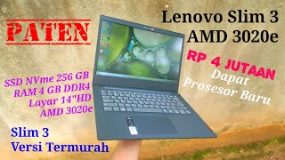 Lenovo SLIM 3 AMD 3020e Tetap Fokus Pada Performa walau Harga Terjangkau [upl. by Garold]