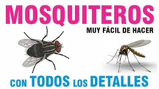 🏠 COMO HACER MOSQUITERA con canaleta económica y fácil 🏠 BRICOLAGE FÁCIL 🏠 [upl. by Migeon]