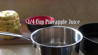 Pineapple Pen Cake Recipe [upl. by Call664]