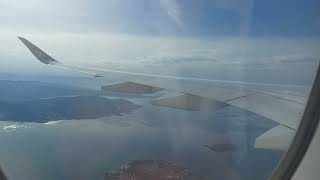 Turkish Airlines Airbus A350900 ApproachLanding And Taxi At Bodrum 4KFull Video [upl. by Samford]