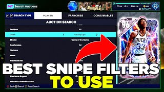 YOU NEED TO USE THESE SNIPE FILTERS IF YOU WANT TO MAKE EXTRA MT IN NBA 2K25 MYTEAM [upl. by Grosmark142]