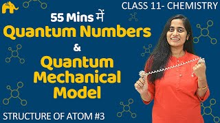 Structure of Atom Class 11 Chemistry  Quantum Numbers  De Broglie  Heisenberg  JEE NEET CBSE 3 [upl. by Aneras]